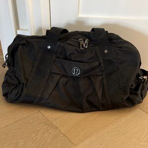 lululemon athletica Classic Black Duffel Bag